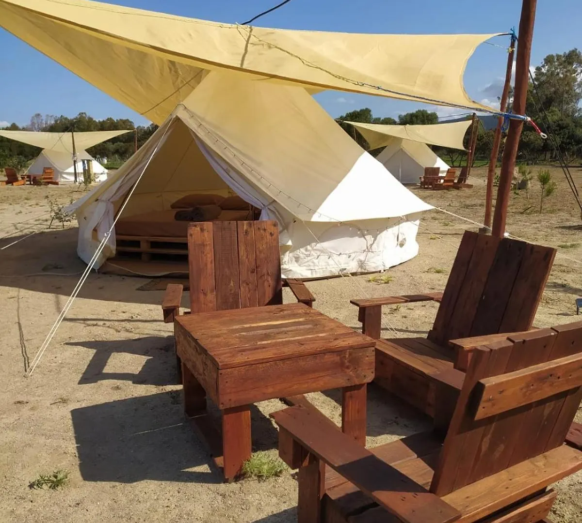 キャンプ場 Camping B&B La Contea SantʼAnna Arresi